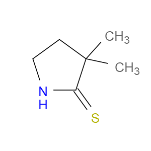 3,3-DIMETHYLPYRROLIDINE-2-THIONE - Click Image to Close