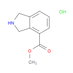METHYL ISOINDOLINE-4-CARBOXYLATE HYDROCHLORIDE