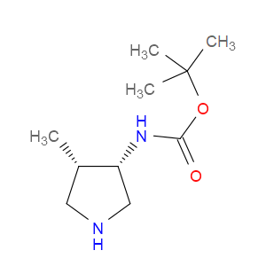 TERT-BUTYL (3S,4S)-4-METHYLPYRROLIDIN-3-YLCARBAMATE - Click Image to Close