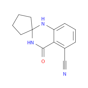 4-OXOSPIRO[1,2,3,4-TETRAHYDROQUINAZOLINE-2,1'-CYCLOPENTANE]-5-CARBONITRILE - Click Image to Close