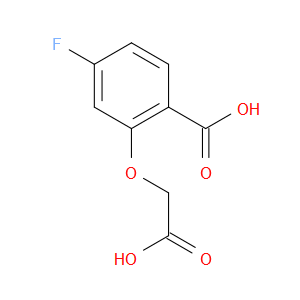 2-(CARBOXYMETHOXY)-4-FLUOROBENZOIC ACID