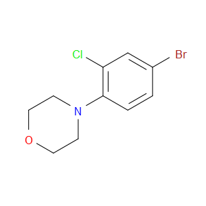 4-(4-BROMO-2-CHLOROPHENYL)MORPHOLINE - Click Image to Close