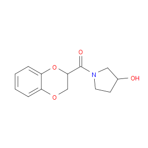 (2,3-DIHYDROBENZO[B][1,4]DIOXIN-2-YL)(3-HYDROXYPYRROLIDIN-1-YL)METHANONE