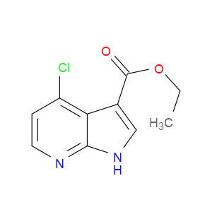 ETHYL 4-CHLORO-1H-PYRROLO[2,3-B]PYRIDINE-3-CARBOXYLATE - Click Image to Close