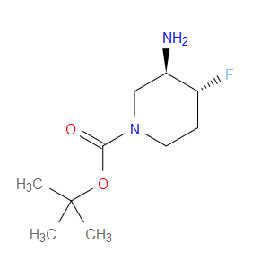 (3R,4R)-REL-3-AMINO-1-BOC-4-FLUOROPIPERIDINE