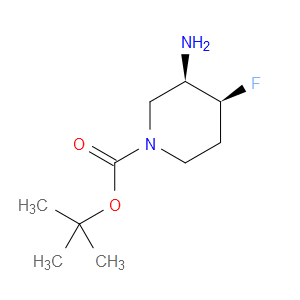 TERT-BUTYL CIS-3-AMINO-4-FLUOROPIPERIDINE-1-CARBOXYLATE - Click Image to Close