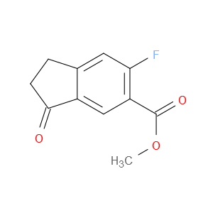 METHYL 6-FLUORO-3-OXO-2,3-DIHYDRO-1H-INDENE-5-CARBOXYLATE