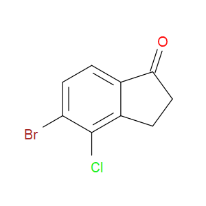 5-BROMO-4-CHLORO-2,3-DIHYDRO-1H-INDEN-1-ONE - Click Image to Close