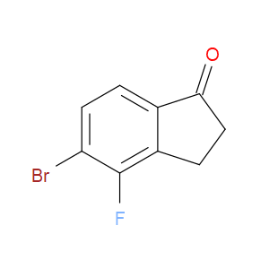 5-BROMO-4-FLUORO-2,3-DIHYDRO-1H-INDEN-1-ONE