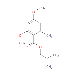 ISOBUTYL 2,4-DIMETHOXY-6-METHYLBENZOATE