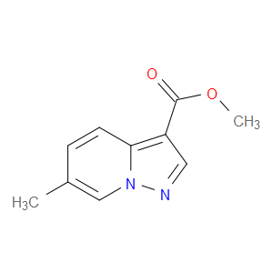 METHYL 6-METHYLPYRAZOLO[1,5-A]PYRIDINE-3-CARBOXYLATE - Click Image to Close