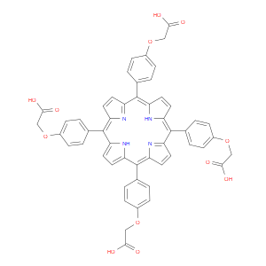 5,10,15,20-TETRAKIS(4-CARBOXYMETHYLOXYPHENYL)-21H,23H-PORPHINE - Click Image to Close