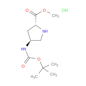 (2R,4S)-METHYL 4-((TERT-BUTOXYCARBONYL)AMINO)PYRROLIDINE-2-CARBOXYLATE HYDROCHLORIDE