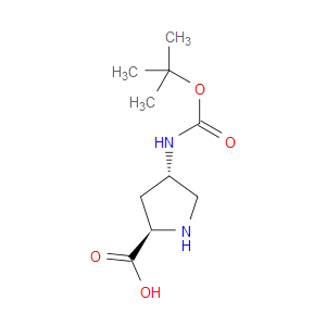 (2R,4S)-4-BOC-AMINO PYRROLIDINE-2-CARBOXYLIC ACID - Click Image to Close