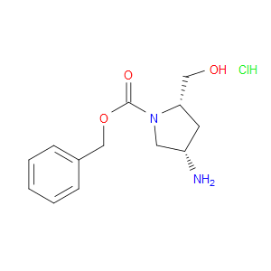 (2S,4S)-1-CBZ-2-HYDROXYMETHYL-4-AMINO PYRROLIDINE-HCL