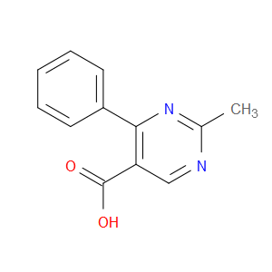 2-METHYL-4-PHENYLPYRIMIDINE-5-CARBOXYLIC ACID