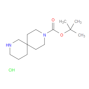 TERT-BUTYL 2,9-DIAZASPIRO[5.5]UNDECANE-9-CARBOXYLATE HYDROCHLORIDE - Click Image to Close