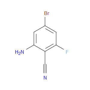 2-AMINO-4-BROMO-6-FLUOROBENZONITRILE - Click Image to Close