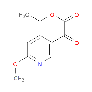 ETHYL 2-(6-METHOXY-3-PYRIDYL)-2-OXOACETATE