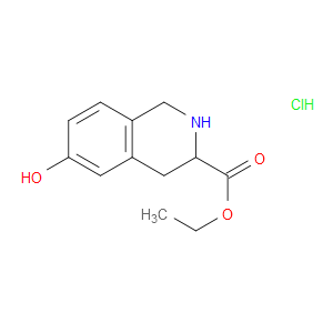 ETHYL 6-HYDROXY-1,2,3,4-TETRAHYDROISOQUINOLINE-3-CARBOXYLATE HYDROCHLORIDE