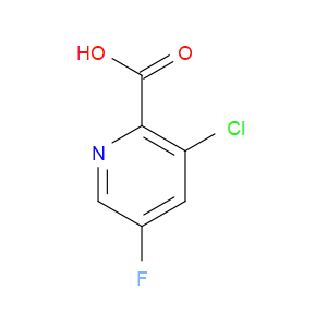 3-CHLORO-5-FLUOROPICOLINIC ACID