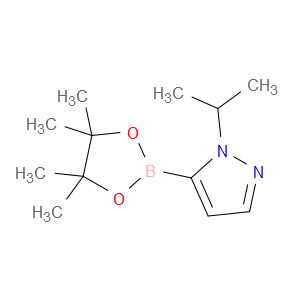 1-ISOPROPYL-5-(4,4,5,5-TETRAMETHYL-1,3,2-DIOXABOROLAN-2-YL)-1H-PYRAZOLE