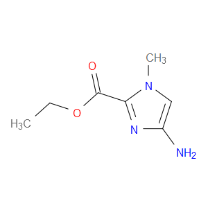 ETHYL 4-AMINO-1-METHYL-1H-IMIDAZOLE-2-CARBOXYLATE - Click Image to Close
