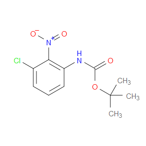 TERT-BUTYL (3-CHLORO-2-NITROPHENYL)CARBAMATE
