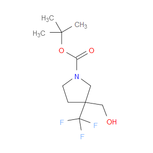 TERT-BUTYL 3-(HYDROXYMETHYL)-3-(TRIFLUOROMETHYL)PYRROLIDINE-1-CARBOXYLATE