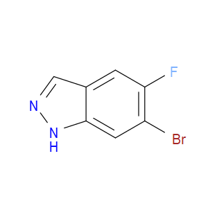 6-BROMO-5-FLUORO-1H-INDAZOLE