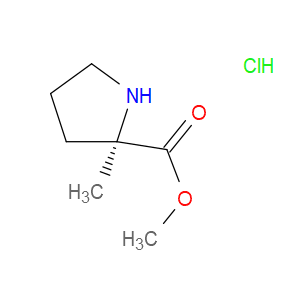METHYL (2R)-2-METHYLPYRROLIDINE-2-CARBOXYLATE HYDROCHLORIDE - Click Image to Close