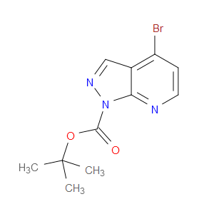 TERT-BUTYL 4-BROMO-1H-PYRAZOLO[3,4-B]PYRIDINE-1-CARBOXYLATE