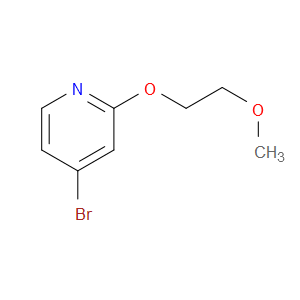 4-BROMO-2-(2-METHOXYETHOXY)PYRIDINE