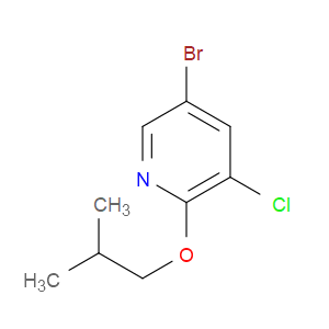 5-BROMO-3-CHLORO-2-ISOBUTOXYPYRIDINE - Click Image to Close