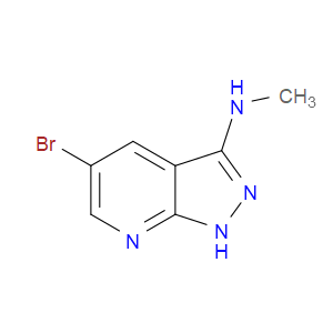 3-METHYLAMINO-5-BROMO-1H-PYRAZOLO[3,4-B]PYRIDINE - Click Image to Close