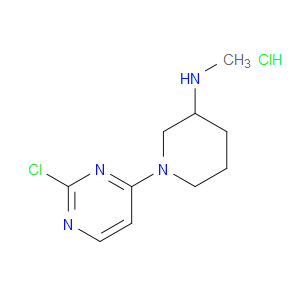 1-(2-CHLOROPYRIMIDIN-4-YL)-N-METHYLPIPERIDIN-3-AMINE HYDROCHLORIDE