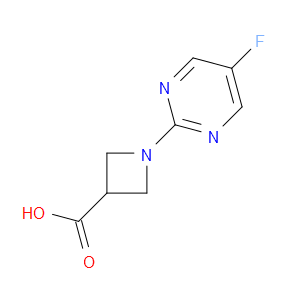 1-(5-FLUOROPYRIMIDIN-2-YL)AZETIDINE-3-CARBOXYLIC ACID - Click Image to Close