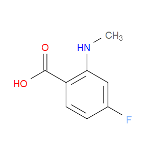 4-FLUORO-2-(METHYLAMINO)BENZOIC ACID - Click Image to Close