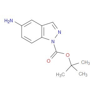 TERT-BUTYL 5-AMINO-1H-INDAZOLE-1-CARBOXYLATE - Click Image to Close