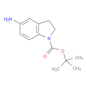 TERT-BUTYL 5-AMINOINDOLINE-1-CARBOXYLATE - Click Image to Close
