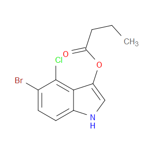 5-BROMO-4-CHLORO-3-INDOLYL BUTYRATE - Click Image to Close