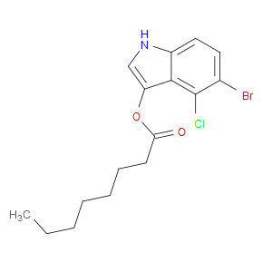 5-BROMO-4-CHLORO-3-INDOLYL CAPRYLATE - Click Image to Close