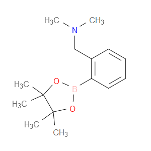N,N-DIMETHYL-1-(2-(4,4,5,5-TETRAMETHYL-1,3,2-DIOXABOROLAN-2-YL)PHENYL)METHANAMINE