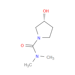 (R)-3-HYDROXY-N,N-DIMETHYLPYRROLIDINE-1-CARBOXAMIDE - Click Image to Close