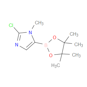 2-CHLORO-1-METHYL-5-(4,4,5,5-TETRAMETHYL-1,3,2-DIOXABOROLAN-2-YL)-1H-IMIDAZOLE