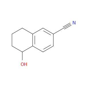 5-HYDROXY-5,6,7,8-TETRAHYDRONAPHTHALENE-2-CARBONITRILE - Click Image to Close
