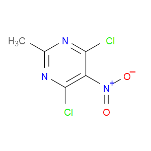 4,6-DICHLORO-2-METHYL-5-NITROPYRIMIDINE