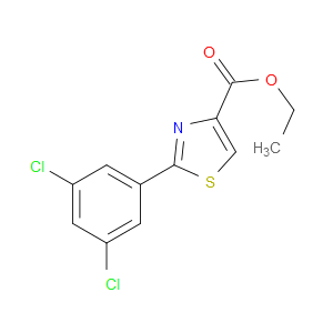 ETHYL 2-(3,5-DICHLOROPHENYL)THIAZOLE-4-CARBOXYLATE - Click Image to Close