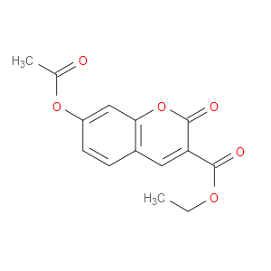 ETHYL 7-ACETOXYCOUMARIN-3-CARBOXYLATE