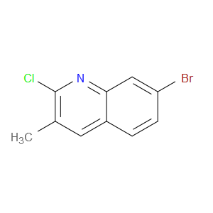 7-BROMO-2-CHLORO-3-METHYLQUINOLINE